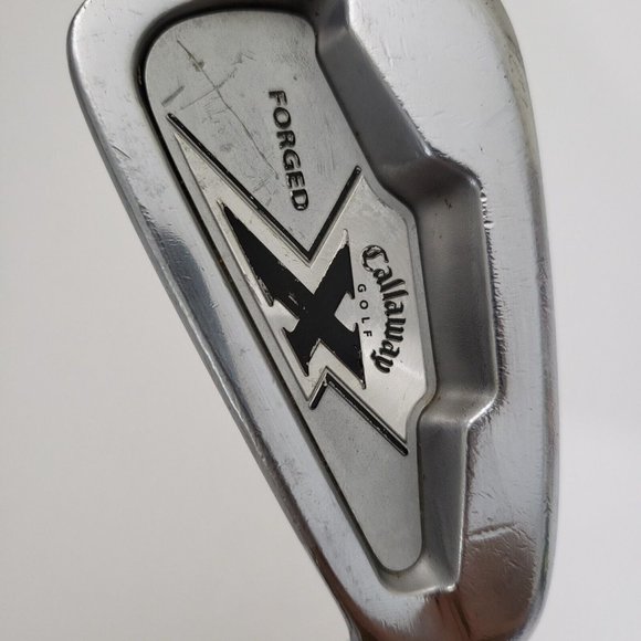 Callaway X Forged 6 Iron RH Steel Shaft Project X 6.0 Stiff 37.5" w/ NEW GRIP - Picture 4 of 12